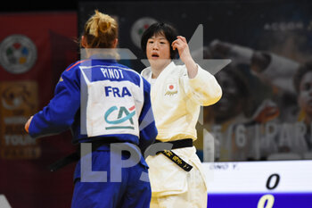2022-02-07 - Yoko Ono (JPN) competes on women's -70 kg during the Paris Grand Slam 2022, IJF World Judo Tour on February 6, 2022 at Accor Arena in Paris, France - PARIS GRAND SLAM 2022, IJF WORLD JUDO TOUR - JUDO - CONTACT