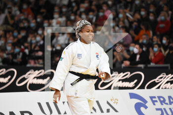 2022-02-07 - Romane Dicko (FRA) competes on women's +78 kg during the Paris Grand Slam 2022, IJF World Judo Tour on February 6, 2022 at Accor Arena in Paris, France - PARIS GRAND SLAM 2022, IJF WORLD JUDO TOUR - JUDO - CONTACT