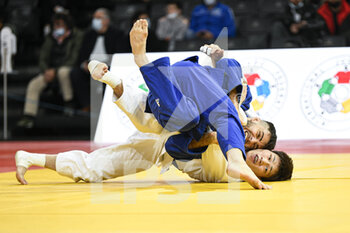 2022-02-06 - Women's -73 kg, Fabio Basile of Italy throws Tsend-Ochiryn Tsogtbaatar of Mongolia and wins by ippon during the Paris Grand Slam 2022, IJF World Judo Tour on February 5, 2022 at Accor Arena in Paris, France - PARIS GRAND SLAM 2022, IJF WORLD JUDO TOUR  - JUDO - CONTACT
