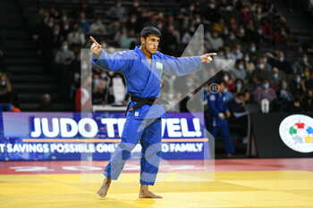 2022-02-06 - Men's -73 kg, Shakhram Akhadov of Uzbekistan during the Paris Grand Slam 2022, IJF World Judo Tour on February 5, 2022 at Accor Arena in Paris, France - PARIS GRAND SLAM 2022, IJF WORLD JUDO TOUR  - JUDO - CONTACT