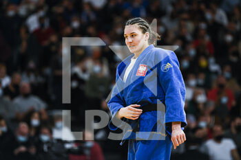 2022-02-06 - Women's -70 kg, Katarzyna Sobierajska of Poland competes during the Paris Grand Slam 2022, IJF World Judo Tour on February 6, 2022 at Accor Arena in Paris, France - PARIS GRAND SLAM 2022, IJF WORLD JUDO TOUR  - JUDO - CONTACT