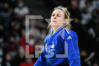 2022-02-06 - Women's -70 kg, Margaux Pinot of France competes during the Paris Grand Slam 2022, IJF World Judo Tour on February 6, 2022 at Accor Arena in Paris, France - PARIS GRAND SLAM 2022, IJF WORLD JUDO TOUR  - JUDO - CONTACT