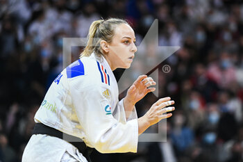 2022-02-06 - Women's -70 kg, Margaux Pinot of France competes during the final of the Paris Grand Slam 2022, IJF World Judo Tour on February 6, 2022 at Accor Arena in Paris, France - PARIS GRAND SLAM 2022, IJF WORLD JUDO TOUR  - JUDO - CONTACT