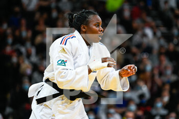 2022-02-06 - Women's -78 kg, Madeleine Malonga of France competes during the Paris Grand Slam 2022, IJF World Judo Tour on February 6, 2022 at Accor Arena in Paris, France - PARIS GRAND SLAM 2022, IJF WORLD JUDO TOUR  - JUDO - CONTACT