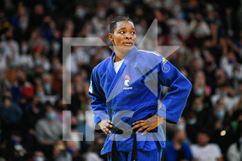 2022-02-06 - Women's -78 kg, Audrey Tcheumeo of France competes during the Paris Grand Slam 2022, IJF World Judo Tour on February 6, 2022 at Accor Arena in Paris, France - PARIS GRAND SLAM 2022, IJF WORLD JUDO TOUR  - JUDO - CONTACT