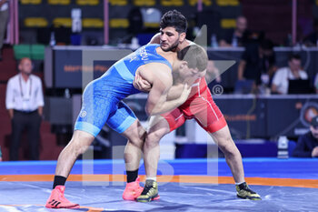 23/06/2022 - Rasoul Sadegh Garmsiri (IRI) vs Mihail Bradu (MDA) GR 82kg - 2022 RANKING SERIES (DAY2) - LOTTA - CONTATTO