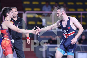 2022-06-25 - Andrij Dzhelep (UKR) vs Recep Topal (TUR) FF 61kg - 2022 RANKING SERIES (DAY4) - WRESTLING - CONTACT