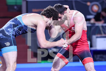 25/06/2022 - Tarzan Maisuradze (GEO) vs Abubakr Abakarov (AZE) FF 86kg - 2022 RANKING SERIES (DAY4) - LOTTA - CONTATTO