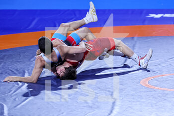 29/06/2022 - Suren Aghajanyan (ARM) vs Dimitri Khachidze (GEO) GR 60kg - U20 EUROPEAN CHAMPIONSHIPS  - LOTTA - CONTATTO