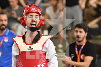 2022-06-03 - Gorkem POLAT (TUR) during R16 round of World Taekwondo Grand Prix at Foro Italico, Nicola Pietrangeli Stadium, 3th June 2022, Rome, Italy. - 2022 WORLD TAEKWONDO ROMA GRAND PRIX (DAY1) - TAEKWONDO - CONTACT