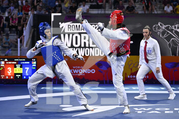 04/06/2022 - Julyana AL-SADEQ (JOR) vs Magda WIET HENIN (FRA) during the final -67Kg round of World Taekwondo Grand Prix at Foro Italico, Nicola Pietrangeli Stadium, 4th June 2022, Rome, Italy. - WORLD TAEKWONDO ROMA GRAND PRIX (DAY2) - TAEKWONDO - CONTATTO
