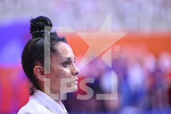 04/06/2022 - Crystal WEEKES (PUR) vs Dabin LEE (KOR) during the Final +67Kg Women round of World Taekwondo Grand Prix at Foro Italico, Nicola Pietrangeli Stadium, 4th June 2022, Rome, Italy. - WORLD TAEKWONDO ROMA GRAND PRIX (DAY2) - TAEKWONDO - CONTATTO