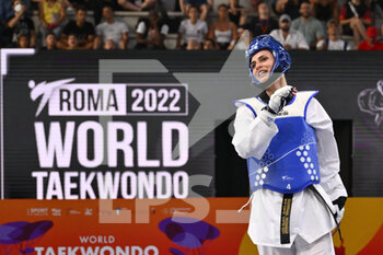 04/06/2022 - Maristella SMIRAGLIA (ITA) vs Dabin LEE (KOR) during Semifinals Women +67Kg  round of World Taekwondo Grand Prix at Foro Italico, Nicola Pietrangeli Stadium, 4th June 2022, Rome, Italy. - WORLD TAEKWONDO ROMA GRAND PRIX (DAY2) - TAEKWONDO - CONTATTO