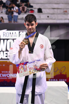 04/06/2022 - Emre Kutalmis ATESLI (TUR) during SF and F round of World Taekwondo Grand Prix at Foro Italico, Nicola Pietrangeli Stadium, 4th June 2022, Rome, Italy. - WORLD TAEKWONDO ROMA GRAND PRIX (DAY2) - TAEKWONDO - CONTATTO