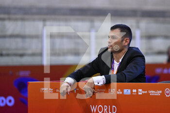 04/06/2022 - Coach of Cheick Sallah CISSE (CIV) during the Final round Men +80Kg of World Taekwondo Grand Prix at Foro Italico, Nicola Pietrangeli Stadium, 4th June 2022, Rome, Italy. - WORLD TAEKWONDO ROMA GRAND PRIX (DAY2) - TAEKWONDO - CONTATTO