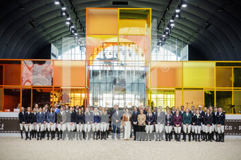 2022-03-18 - Illustration, riders photo group during the Saut-Hermès 2022, equestrian FEI event on March 18, 2022 at the ephemeral Grand-palais in Paris, France - SAUT-HERMèS 2022, EQUESTRIAN FEI EVENT  - INTERNATIONALS - EQUESTRIAN