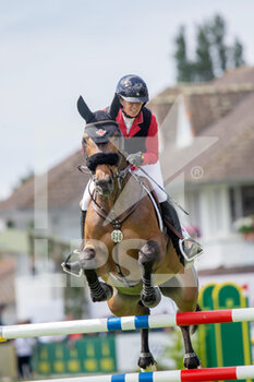 05/05/2022 - Amy Millar (CAN) riding Christiano, FFE Prize CSIO5 during the Jumping International de La Baule 2022, equestrian event on May 5, 2022 in La Baule, France - JUMPING INTERNATIONAL DE LA BAULE 2022 - INTERNAZIONALI - EQUITAZIONE