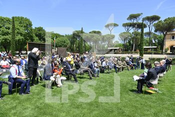 17/05/2022 - The press conference for the presentation of the 89° CSIO di Roma Piazza di Siena - Master d'Inzeo, 17 May 2022, Piazza di Siena, Rome, Italy. - PRESS CONFERENCE 89TH CSIO ROME PIAZZA DI SIENA - INTERNAZIONALI - EQUITAZIONE