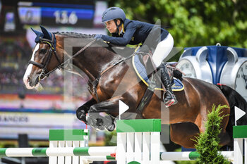 2022-06-26 - Edwina TOPS-ALEXANDER of Australia riding Catenda during the Longines Global Champions Tour 2022, Paris Eiffel Jumping, equestrian event on June 26, 2022 at Champ de Mars in Paris, France - EQUESTRIAN - LONGINES GLOBAL CHAMPIONS TOUR 2022 - PARIS EIFFEL JUMPING - INTERNATIONALS - EQUESTRIAN