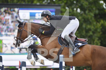 2022-06-25 - Kevin STAUT riding Cheppetta during the Longines Global Champions Tour 2022, Paris Eiffel Jumping, equestrian event on June 25, 2022 at Champ de Mars in Paris, France - EQUESTRIAN - LONGINES GLOBAL CHAMPIONS TOUR 2022 - PARIS EIFFEL JUMPING - INTERNATIONALS - EQUESTRIAN