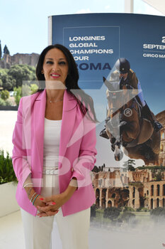 2022-08-31 - Svetlana Celli during the Press Conference presentation Longines Global Champions Tour, Roma, at the Circo Massimo, 31th August 2022, Rome, Italy - PRESS PRESENTATION - LONGINES GLOBAL CHAMPIONS TOUR ROMA 2022 - INTERNATIONALS - EQUESTRIAN
