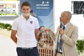 2022-08-31 - Giacomo Casadei during the Press Conference presentation Longines Global Champions Tour, Roma, at the Circo Massimo, 31th August 2022, Rome, Italy - PRESS PRESENTATION - LONGINES GLOBAL CHAMPIONS TOUR ROMA 2022 - INTERNATIONALS - EQUESTRIAN