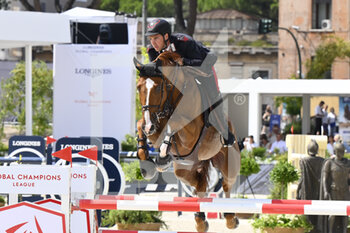 2022-09-03 - EMANUELE GAUDIANO (ITA), during the GCL of Rome R2 - 1.55m Against the clock - Individual Classification, on 3th September 2022 at the Circo Massimo in Rome, Italy. - 2022 LONGINES GLOBAL CHAMPIONS TOUR  - INTERNATIONALS - EQUESTRIAN