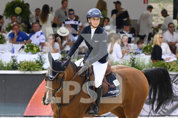 03/09/2022 - JANE RICHARD (SWI), during the GCL of Rome R2 - 1.55m Against the clock - Individual Classification, on 3th September 2022 at the Circo Massimo in Rome, Italy. - 2022 LONGINES GLOBAL CHAMPIONS TOUR  - INTERNAZIONALI - EQUITAZIONE