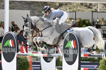 03/09/2022 - LINDA HEED (SWE), during the GCL of Rome R2 - 1.55m Against the clock - Individual Classification, on 3th September 2022 at the Circo Massimo in Rome, Italy. - 2022 LONGINES GLOBAL CHAMPIONS TOUR  - INTERNAZIONALI - EQUITAZIONE