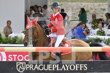 03/09/2022 - Malin Baryard-Johnsson (Stockholm Hearts), during the GCL on 3th September 2022 at the Circo Massimo in Rome, Italy. - 2022 LONGINES GLOBAL CHAMPIONS TOUR  - INTERNAZIONALI - EQUITAZIONE