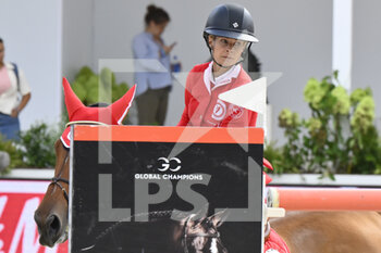 03/09/2022 - Malin Baryard-Johnsson (Stockholm Hearts), during the GCL on 3th September 2022 at the Circo Massimo in Rome, Italy. - 2022 LONGINES GLOBAL CHAMPIONS TOUR  - INTERNAZIONALI - EQUITAZIONE