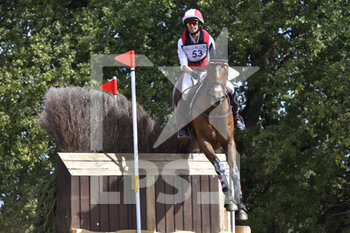 2022-09-17 - Holly Jacks (CAN) riding Candy King during the cross-country course of the Equestrian FEI Eventing World Championships on September 17, 2022 at Pratoni del Vivaro, Rome, Italy - FEI EVENTING WORLD CHAMPIONSHIPS - INTERNATIONALS - EQUESTRIAN