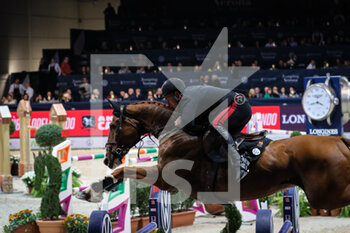 06/11/2022 - Emanuele Gaudiano  (horse: Chalou) - 2022 LONGINES FEI JUMPING WORLD CUP - INTERNAZIONALI - EQUITAZIONE