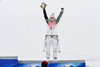 05/02/2022 - Nika Kriznar (SLO) Bronze Medal during the Olympic Winter Games Beijing 2022, Ski Jumping, Women's Normal Hill Individual on February 5, 2022 at Genting Snow Park in Zhangjiakou, Hebei Province of China - OLYMPIC WINTER GAMES BEIJING 2022, FEBRUARY 05 - OLIMPIADI INVERNALI BEIJING 2022 - GIOCHI OLIMPICI