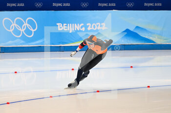 2022-02-06 - Patrick Roest (NED) Silver Medal during the Olympic Winter Games Beijing 2022, Speed Skating, Men's 5000m on February 6, 2022 at National Speed Skating Oval in Beijing, China - OLYMPIC WINTER GAMES BEIJING 2022, FEBRUARY 06 - OLYMPIC WINTER GAMES BEIJING 2022 - OLYMPIC GAMES
