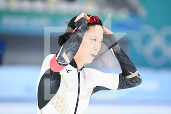 07/02/2022 - Miho Takagi (JPN) Silver Medal during the Olympic Winter Games Beijing 2022, Speed Skating, Women's 1500m on February 7, 2022 at National Speed Skating Oval in Beijing, China - OLYMPIC WINTER GAMES BEIJING 2022, FEBRUARY 07 - OLIMPIADI INVERNALI BEIJING 2022 - GIOCHI OLIMPICI