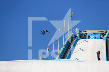 2022-02-08 - Illustration during the Olympic Winter Games Beijing 2022, Freestyle Skiing, Women's Freeski Big Air on February 8, 2022 at Big Air Shougang in Beijing, China - OLYMPIC WINTER GAMES BEIJING 2022, FEBRUARY 08 - OLYMPIC WINTER GAMES BEIJING 2022 - OLYMPIC GAMES