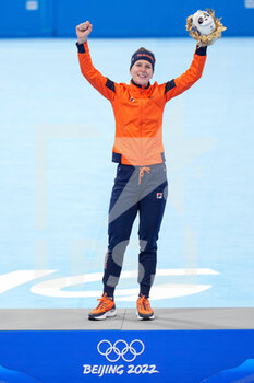 2022-02-08 - Ireen Wust of The Netherlands Gold Medal during the Olympic Winter Games Beijing 2022, Speed Skating, Women's 1500m on February 7, 2022 at the National Speedskating Oval in Beijing, China - OLYMPIC WINTER GAMES BEIJING 2022, FEBRUARY 08 - OLYMPIC WINTER GAMES BEIJING 2022 - OLYMPIC GAMES