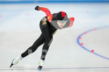 2022-02-08 - Ahehaer Adake of China during the Olympic Winter Games Beijing 2022, Speed Skating, Women's 1500m on February 7, 2022 at the National Speedskating Oval in Beijing, China - OLYMPIC WINTER GAMES BEIJING 2022, FEBRUARY 08 - OLYMPIC WINTER GAMES BEIJING 2022 - OLYMPIC GAMES