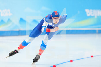2022-02-08 - Elena Sokhryakova of ROC during the Olympic Winter Games Beijing 2022, Speed Skating, Women's 1500m on February 7, 2022 at the National Speedskating Oval in Beijing, China - OLYMPIC WINTER GAMES BEIJING 2022, FEBRUARY 08 - OLYMPIC WINTER GAMES BEIJING 2022 - OLYMPIC GAMES