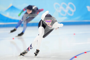 2022-02-08 - Mia Kilburg of the USA during the Olympic Winter Games Beijing 2022, Speed Skating, Women's 1500m on February 7, 2022 at the National Speedskating Oval in Beijing, China - OLYMPIC WINTER GAMES BEIJING 2022, FEBRUARY 08 - OLYMPIC WINTER GAMES BEIJING 2022 - OLYMPIC GAMES