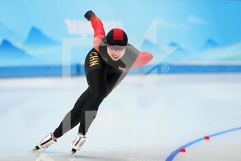 2022-02-08 - Qi Yin of China during the Olympic Winter Games Beijing 2022, Speed Skating, Women's 1500m on February 7, 2022 at the National Speedskating Oval in Beijing, China - OLYMPIC WINTER GAMES BEIJING 2022, FEBRUARY 08 - OLYMPIC WINTER GAMES BEIJING 2022 - OLYMPIC GAMES
