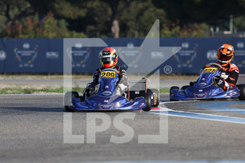 2022-10-28 - 209 GOLFSTEIN Elie (bel), KR-IAME-MG, action 228 PACE Lucas (mal), KR-IAME-MG, action during the FIA Motorsport Games, on the Circuit Paul Ricard from October 27 to 30, 2022 in Le Castellet, France - AUTO - FIA MOTORSPORT GAMES 2022 - OTHER - MOTORS