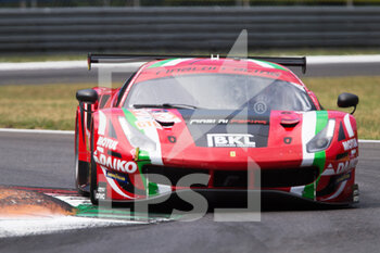 2022-07-03 - 33  RINALDI RACING - Ferrari F488 GTE EVO (C. Hook, F. Crestani, J. Bleekemolen) - ELMS 2022 - EUROPEAN LE MANS SERIES - ENDURANCE - MOTORS