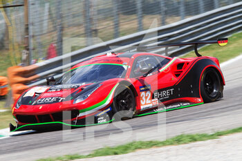 2022-07-03 - 32 RINALDI RACING - Ferrari F488 GTE EVO (P. Ehret, N. Varrone, G. Lancieri) - ELMS 2022 - EUROPEAN LE MANS SERIES - ENDURANCE - MOTORS