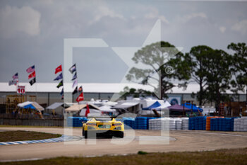 2022-03-16 - 64 MILNER Tommy (usa), TANDY Nick (gbr), Corvette Racing, Chevrolet Corvette C8.R, action during the 1000 Miles of Sebring, 1st round of the 2022 FIA World Endurance Championship on the Sebring International Raceway from March 16 to 18, in Sebring, Florida, United States of America - 1000 MILES OF SEBRING, 1ST ROUND OF THE 2022 FIA WORLD ENDURANCE CHAMPIONSHIP - ENDURANCE - MOTORS