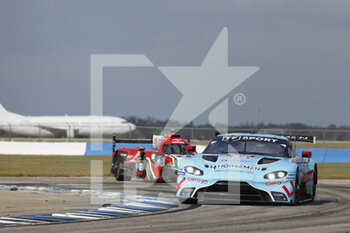 2022-03-16 - 33 KEATING Ben (usa), LATORRE Florian (fra), SORENSEN Marco (dnk), TF Sport, Aston Martin Vantage AMR, action , during the 1000 Miles of Sebring, 1st round of the 2022 FIA World Endurance Championship on the Sebring International Raceway from March 16 to 18, in Sebring, Florida, United States of America - 1000 MILES OF SEBRING, 1ST ROUND OF THE 2022 FIA WORLD ENDURANCE CHAMPIONSHIP - ENDURANCE - MOTORS