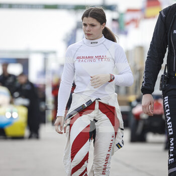 2022-03-16 - WADOUX Lilou (fra), Richard Mille Racing Team, Oreca 07 - Gibson, portrait during the 1000 Miles of Sebring, 1st round of the 2022 FIA World Endurance Championship on the Sebring International Raceway from March 16 to 18, in Sebring, Florida, United States of America - 1000 MILES OF SEBRING, 1ST ROUND OF THE 2022 FIA WORLD ENDURANCE CHAMPIONSHIP - ENDURANCE - MOTORS