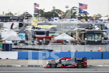 2022-03-16 - 23 DI RESTA Paul (gbr), JARVIS Oliver (gbr), PIERSON Joshua (usa), United AUtosports USA, Oreca 07 - Gibson, action during the 1000 Miles of Sebring, 1st round of the 2022 FIA World Endurance Championship on the Sebring International Raceway from March 16 to 18, in Sebring, Florida, United States of America - 1000 MILES OF SEBRING, 1ST ROUND OF THE 2022 FIA WORLD ENDURANCE CHAMPIONSHIP - ENDURANCE - MOTORS