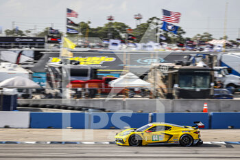 2022-03-16 - 64 MILNER Tommy (usa), TANDY Nick (gbr), Corvette Racing, Chevrolet Corvette C8.R, action during the 1000 Miles of Sebring, 1st round of the 2022 FIA World Endurance Championship on the Sebring International Raceway from March 16 to 18, in Sebring, Florida, United States of America - 1000 MILES OF SEBRING, 1ST ROUND OF THE 2022 FIA WORLD ENDURANCE CHAMPIONSHIP - ENDURANCE - MOTORS